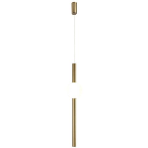 Lampa wisząca O-LINE LED 63 cm złoty połysk