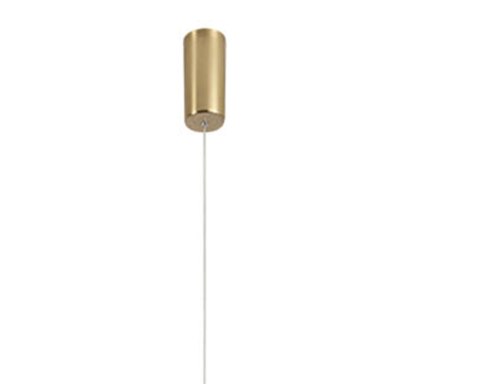 Lampa wisząca O-LINE LED 63 cm złoty połysk