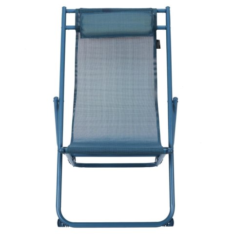 Leżak Canard składany niebieski