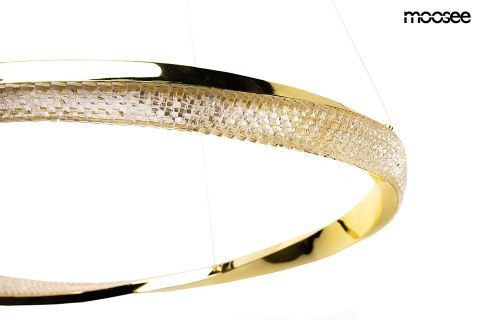 MOOSEE lampa wisząca ANILLO 60 złota