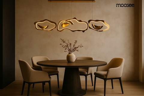 MOOSEE lampa wisząca CHAIN złota