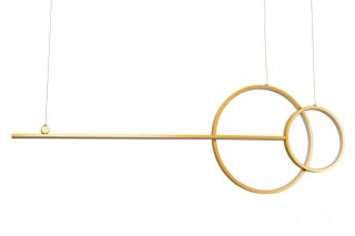 MOOSEE lampa wisząca RAGE złota