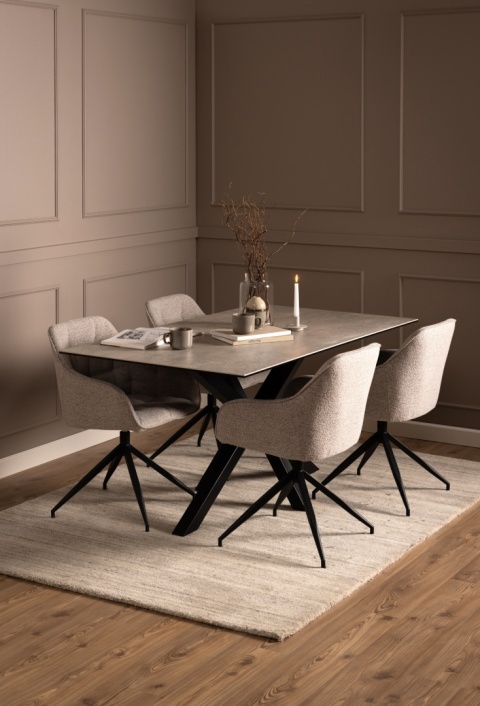 Stół Heaven 160x90cm grey Anista