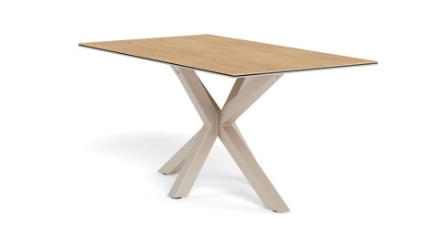 Stół Heaven 160 cm ceramika dąb / kaszmir