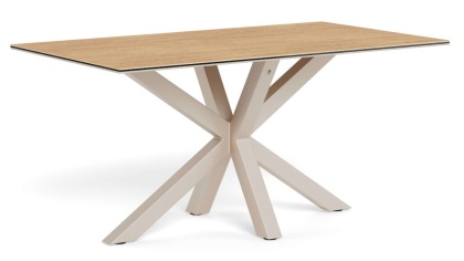 Stół Heaven 160 cm ceramika dąb / kaszmir