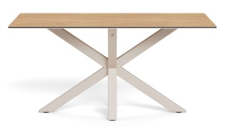 Stół Heaven 160 cm ceramika dąb / kaszmir