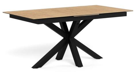 Stół rozkładany Heaven 168/210cm ceramika dąb / czarny