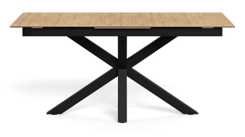 Stół rozkładany Heaven 168/210cm ceramika dąb / czarny