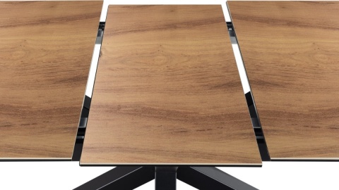 Stół rozkładany Heaven 168/210cm ceramika dąb / czarny