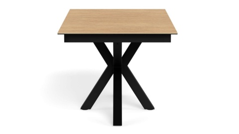 Stół rozkładany Heaven 168/210cm ceramika dąb / czarny