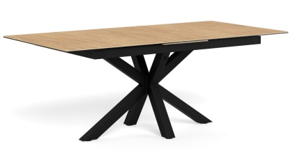 Stół rozkładany Heaven 200/240cm ceramika dąb / czarny