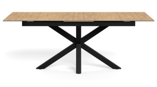 Stół rozkładany Heaven 200/240cm ceramika dąb / czarny