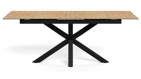 Stół rozkładany Heaven 200/240cm ceramika dąb / czarny