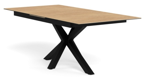 Stół rozkładany Heaven 200/240cm ceramika dąb / czarny