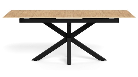 Stół rozkładany Heaven 200/240cm ceramika dąb / czarny