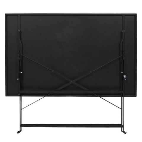 Stół składany Palermo czarny 70x110 cm