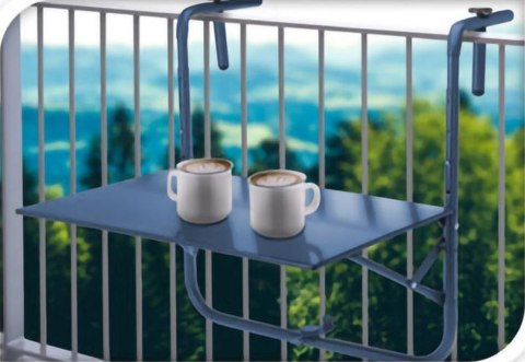 Stolik balkonowy Zola niebieski