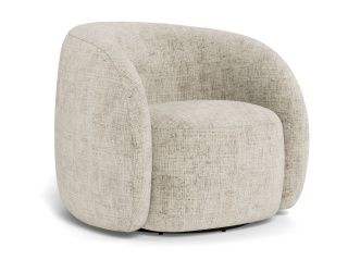 Fotel obrotowy Lodi beżowy Juto