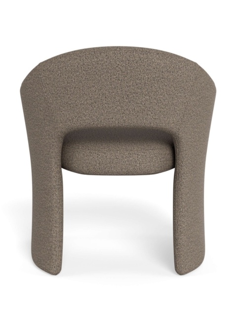 Krzesło z podłokietnikami Tori taupe (szary brąz)