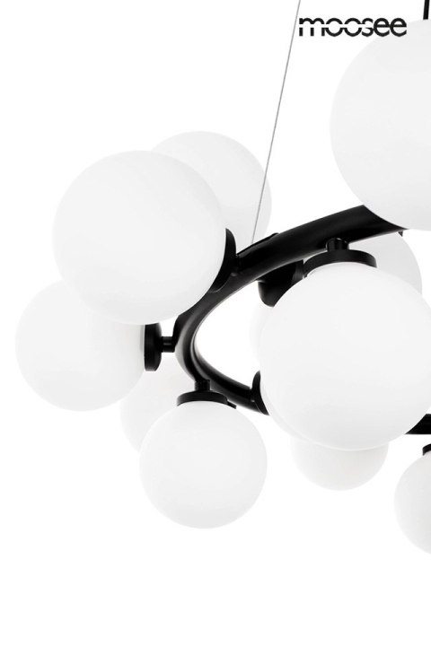 MOOSEE lampa wisząca COSMO 72 czarna