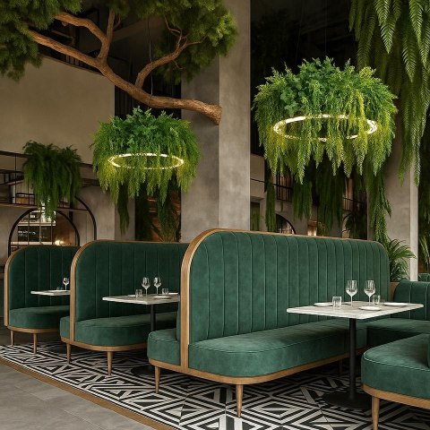 MOOSEE lampa wisząca GARDENS 160 czarna