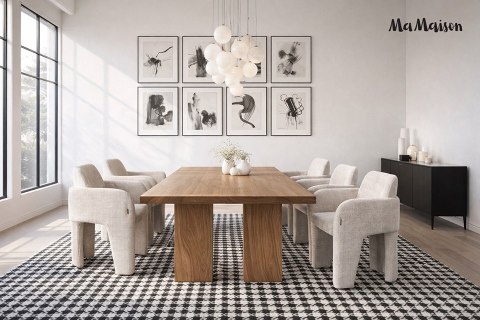 MaMaison krzesło LAUREN beżowe