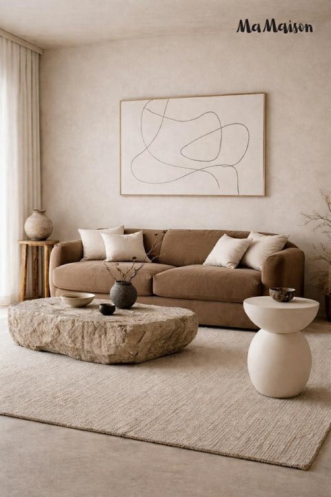 MaMaison stolik ARENE beżowy