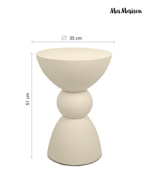 MaMaison stolik TADAO beżowy