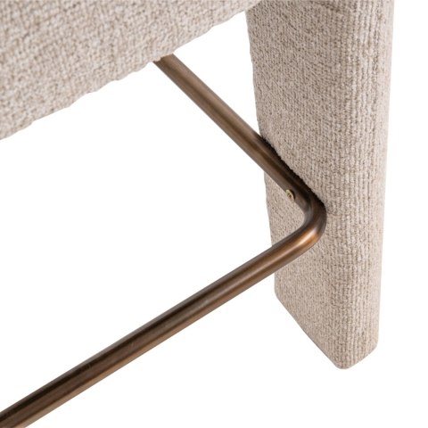 RICHMOND krzesło barowe BELLE 66 beżowe