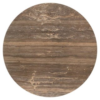 RICHMOND stół jadalniany RUSSO 140 trawertyn / brązowy