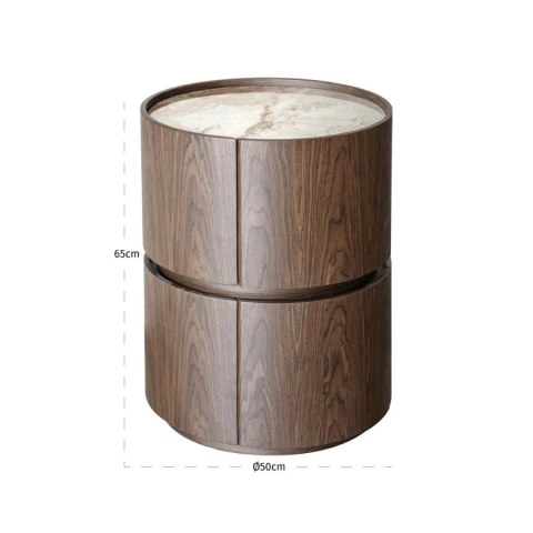 RICHMOND stolik ELLERY brązowy