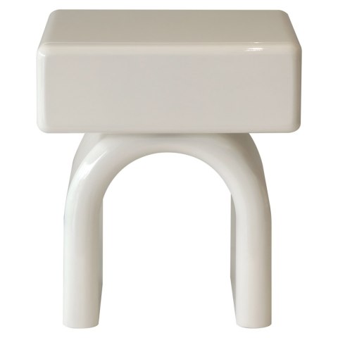 RICHMOND stolik / szafka nocna BENNET biała