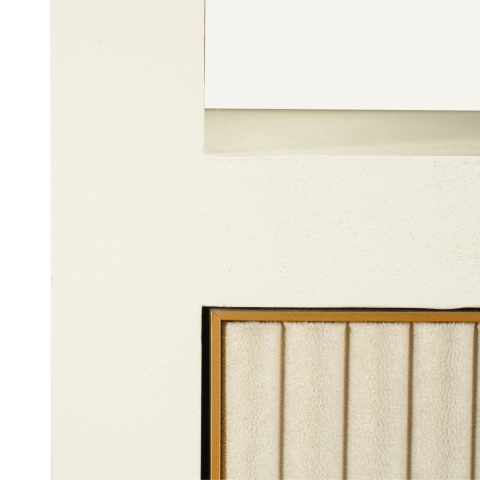 RICHMOND szafa ścienna TIVOLI biała łukowa lustrzany tył