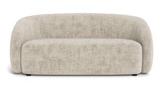 Sofa Lodi 2.5-osobowa beżowa obła Juto