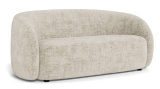 Sofa Lodi 2.5-osobowa beżowa obła Juto