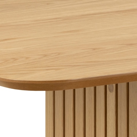 Stół prostokątny Christo 220 cm dąb olejowany / lamele