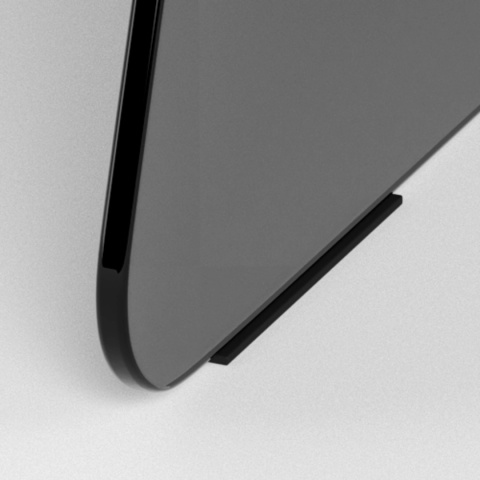 Stolik kawowy Samos okrągły szklany dymiony