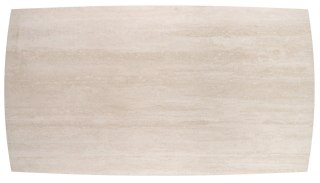 ARMANI stół rozkładany 165-241 cm - spiek trawertyn / kaszmir