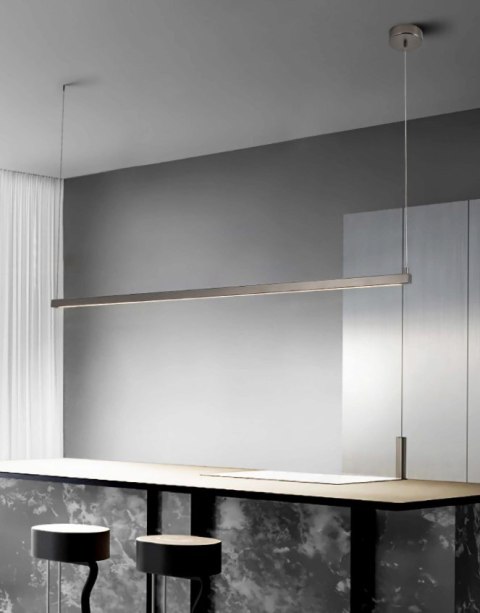 Lampa wisząca BEAM-80 LED 4000K złota 80 cm