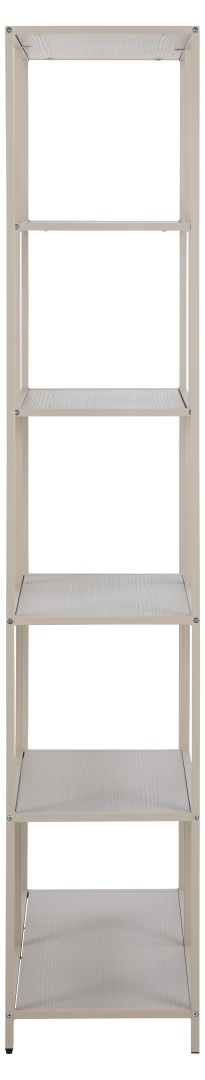 Regał Seaford wysoki ażurowy kaszmirowy