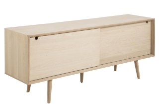 Komoda Century na nóżkach dąb bielony