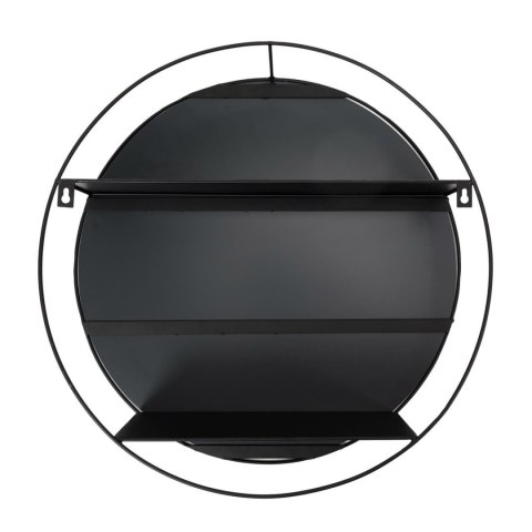 Lustro okrągłe Cirko 45cm czarne Lustro okrągłe Cirko 45cm czarne