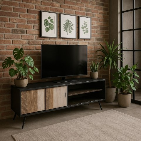 Adesso ADESL01 Komoda RTV - Czarny