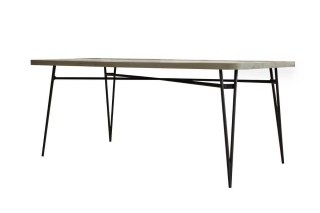 Adesso Stół 180cm - Odcienie szarości i beżu