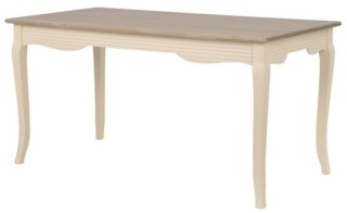 Pesaro Stół 160cm - Kremowy/Jasnobrązowy