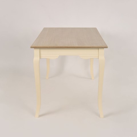 Pesaro Stół 160cm - Kremowy/Jasnobrązowy