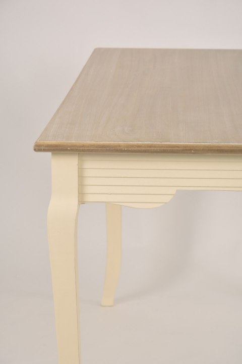 Pesaro Stół 160cm - Kremowy/Jasnobrązowy