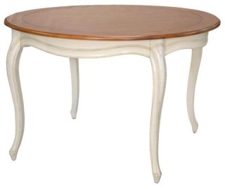 Verona Stół 120cm - Kość słoniowa/Miodowy
