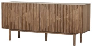 Komoda ryflowana Hudson modern classic - orzech włoski