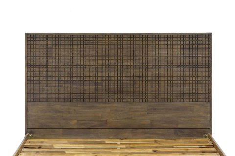 Maze Łóżko 180cm - Jasnobrązowy